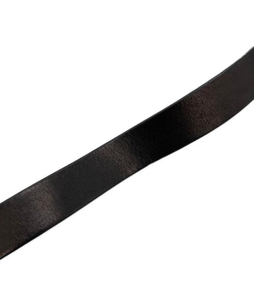 J&M DAVIDSON（ジェイ＆エム デヴィッドソン）J&M DAVIDSON (ジェイ＆エム デヴィッドソン) レザーベルト ブラック サイズ:80の古着・服飾アイテム