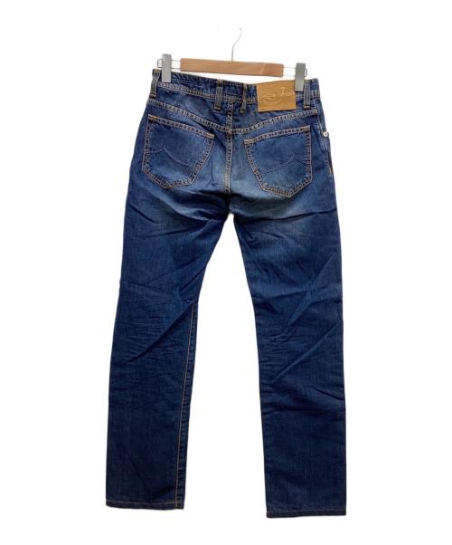 JACOB COHEN（ヤコブコーエン）JACOB COHEN (ヤコブコーエン) ストレッチテーパードデニムパンツ インディゴ サイズ:W30の古着・服飾アイテム
