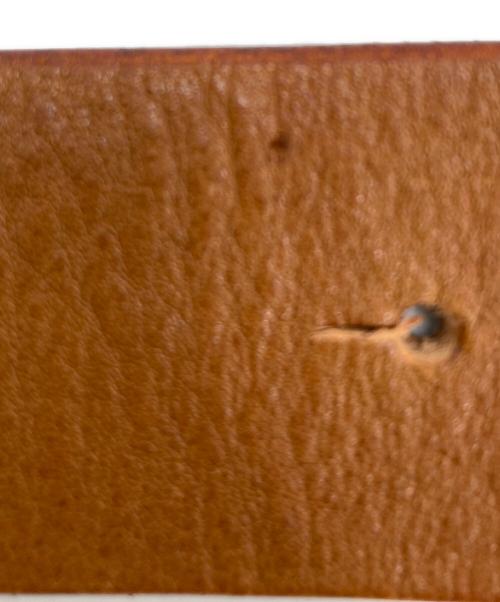 45R（フォーティファイブ・アール）45R (フォーティファイブ・アール) ナバッコバックルベルト ブラウンの古着・服飾アイテム