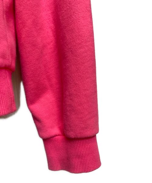 CELINE（セリーヌ）CELINE (セリーヌ) コットンパーカーフードロゴ ピンク サイズ:Lの古着・服飾アイテム