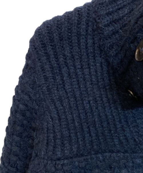 Maison Margiela（メゾンマルジェラ）Maison Margiela (メゾンマルジェラ) アルパカ混ハイネックカーディガン ネイビー サイズ:Sの古着・服飾アイテム