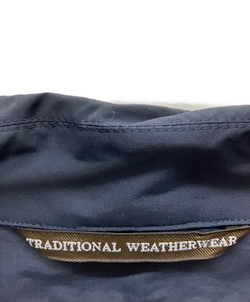 Traditional Weatherwear（トラディショナルウェザーウェア）Traditional Weatherwear (トラディショナルウェザーウェア) トレンチコート ネイビー サイズ:36の古着・服飾アイテム