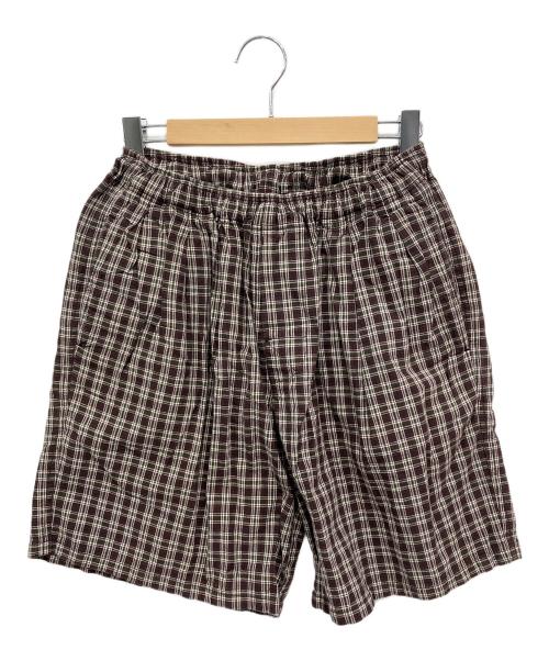 COMFORTABLE REASON（コンフォータブルリーズン）COMFORTABLE REASON (コンフォータブルリーズン) ハーフパンツ ブラウン サイズ:不明の古着・服飾アイテム