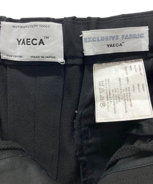 YAECA（ヤエカ）YAECA (ヤエカ) スラックス ブラック サイズ:SMALLの古着・服飾アイテム