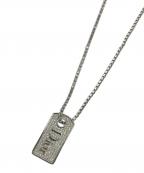 Christian Diorクリスチャン ディオール）の古着「タグモチーフネックレス」