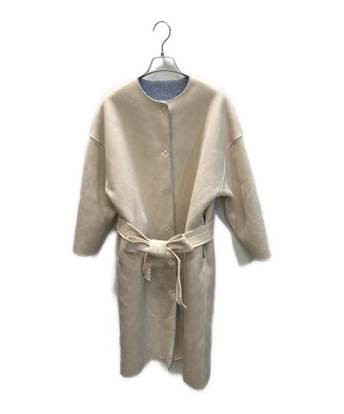 HER LIP TO（ハーリップトゥ）HER LIP TO (ハーリップトゥ) Faux Fur Reversible Coat ライトブルー サイズ:SIZE Mの古着・服飾アイテム