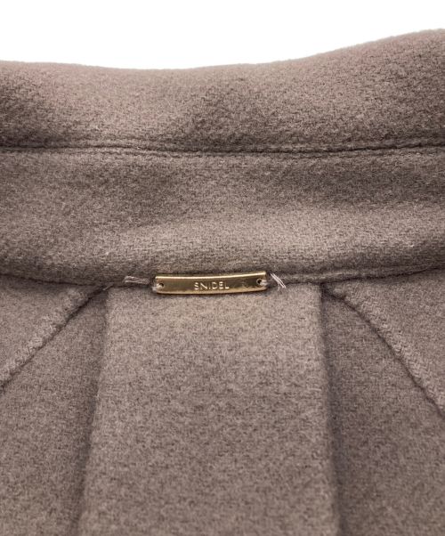 Snidel（スナイデル）Snidel (スナイデル) ステンカラーリバーコート モカ サイズ:1の古着・服飾アイテム