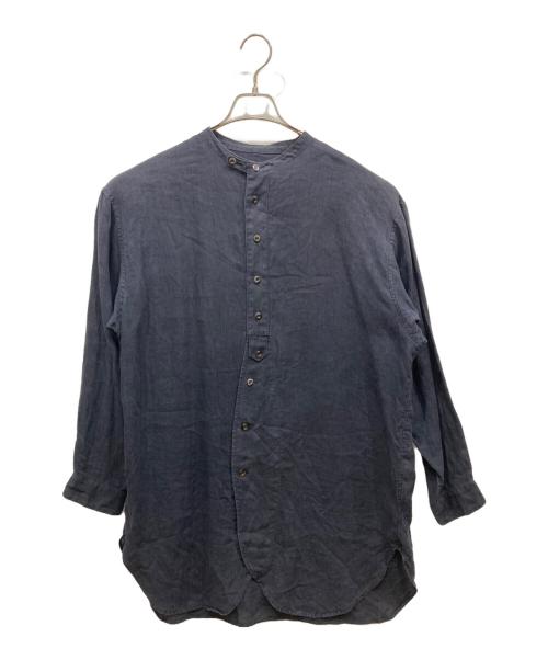 Vlas Blomme（ヴラスブラム）Vlas Blomme (ヴラスブラム) チュニックシャツ ネイビー サイズ:SIZE Freeの古着・服飾アイテム