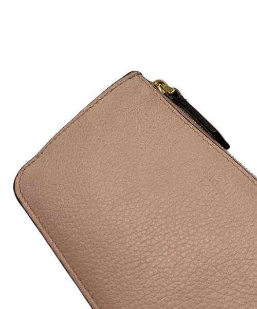 FENDI（フェンディ）FENDI (フェンディ) カードケース ピンクの古着・服飾アイテム