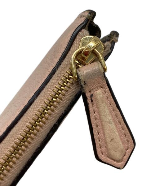 FENDI（フェンディ）FENDI (フェンディ) カードケース ピンクの古着・服飾アイテム