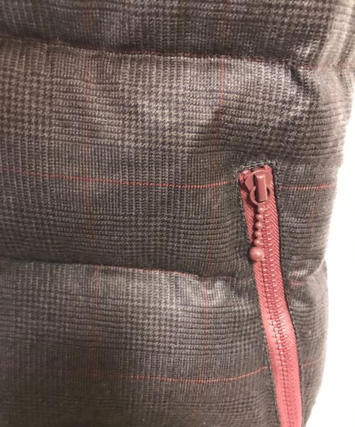 DUVETICA（デュベティカ）DUVETICA (デュベティカ) ダウンベスト ブラウン サイズ:SIZE40の古着・服飾アイテム