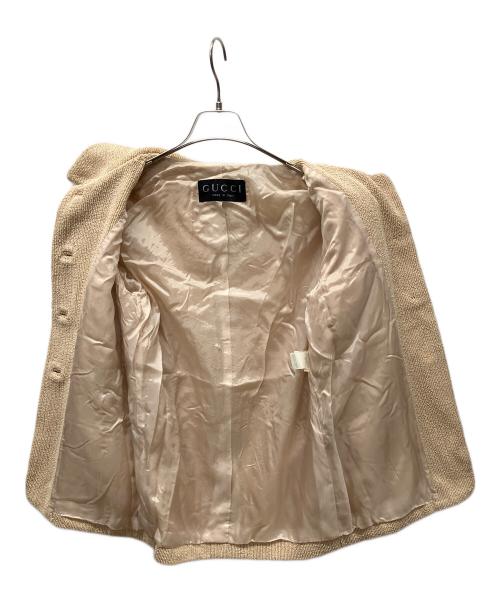 GUCCI（グッチ）GUCCI (グッチ) セットアップスーツ ベージュ サイズ:42の古着・服飾アイテム