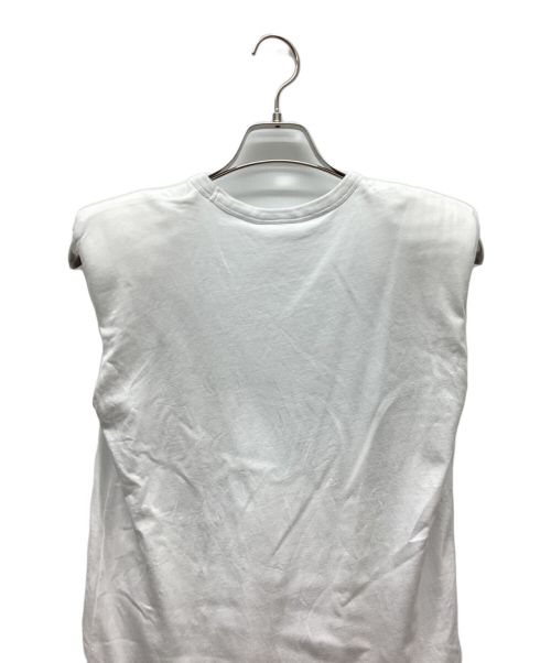 DRIES VAN NOTEN（ドリスヴァンノッテン）DRIES VAN NOTEN (ドリスヴァンノッテン) ノースリーブワンピース ホワイト サイズ:XSの古着・服飾アイテム