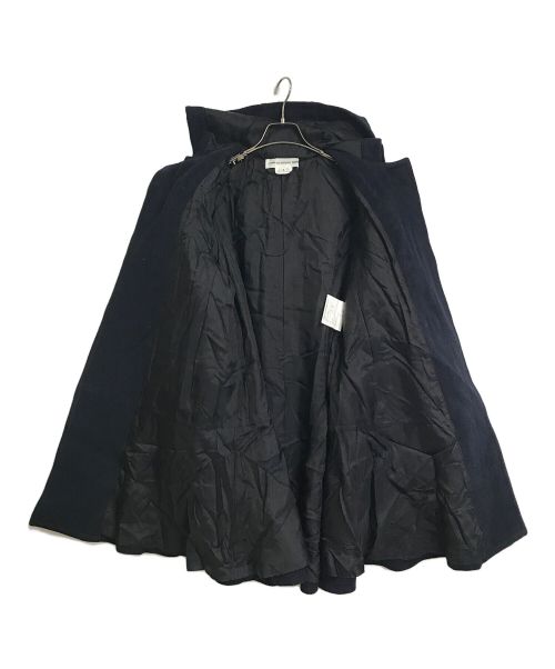 COMME des GARCONS GIRL（コムデギャルソンガール）COMME des GARCONS GIRL (コムデギャルソンガール) ダッフルコート　デザインコート　ロングコート　10年AW   日本製 ネイビー サイズ:Sの古着・服飾アイテム