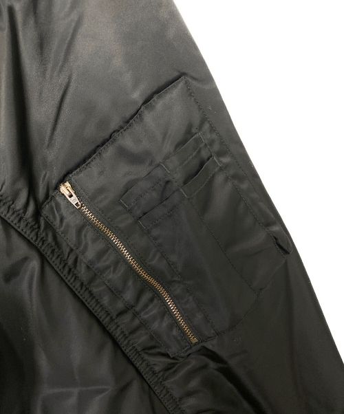 BALENCIAGA（バレンシアガ）BALENCIAGA (バレンシアガ) adidas (アディダス) SIDE LINE BOMBER JACKET ブラック サイズ:44の古着・服飾アイテム