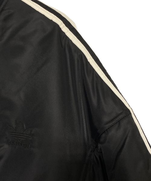 BALENCIAGA（バレンシアガ）BALENCIAGA (バレンシアガ) adidas (アディダス) SIDE LINE BOMBER JACKET ブラック サイズ:44の古着・服飾アイテム