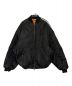 BALENCIAGA（バレンシアガ）の古着「SIDE LINE BOMBER JACKET」｜ブラック