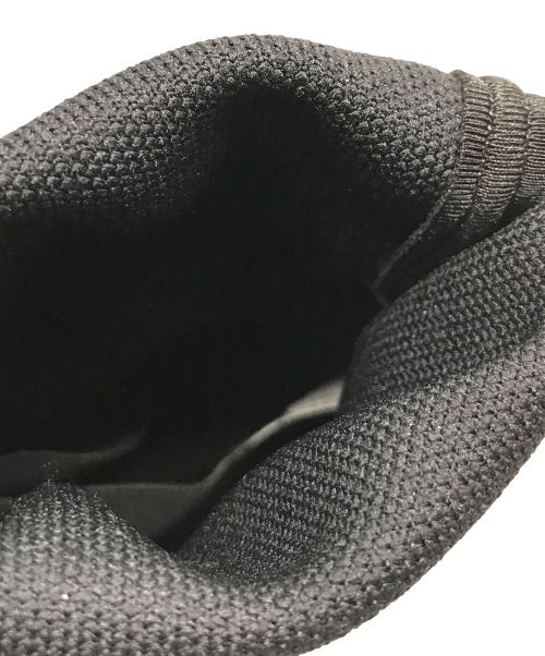 ENFOLD（エンフォルド）ENFOLD (エンフォルド) ソックスブーツ ブラック×ベージュ サイズ:37の古着・服飾アイテム