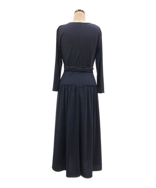 CORCOVADO（コルコバード）CORCOVADO (コルコバード) キーホールネック ドレス ネイビー サイズ:38の古着・服飾アイテム