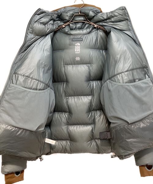 THE NORTH FACE（ザ ノース フェイス）THE NORTH FACE (ザ ノース フェイス) UNDERCOVER (アンダーカバー) SOUKUU Cloud Down Nupste（ソウクウ クラウドダウンヌプシ） ブルー サイズ:XLの古着・服飾アイテム