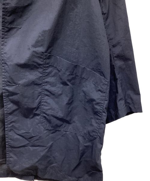 DANTON（ダントン）DANTON (ダントン) ナイロンタフタ ステンカラーコート ネイビー サイズ:38の古着・服飾アイテム