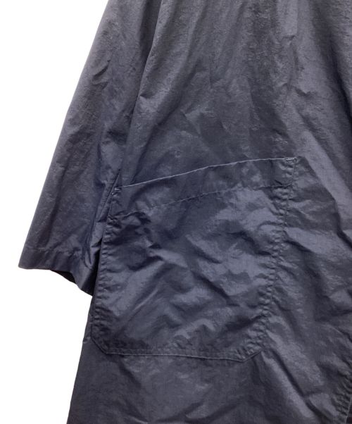 DANTON（ダントン）DANTON (ダントン) ナイロンタフタ ステンカラーコート ネイビー サイズ:38の古着・服飾アイテム