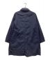 DANTON (ダントン) ナイロンタフタ ステンカラーコート ネイビー サイズ:38：6000円