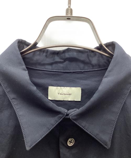 Toironier（トワロニエ）Toironier (トワロニエ) ブロードルーズシャツ ネイビー サイズ:freeの古着・服飾アイテム