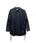 Toironier（トワロニエ）の古着「ブロードルーズシャツ」｜ネイビー