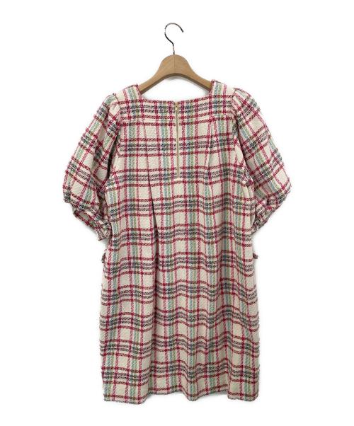 THE HANY（ザハニー）THE HANY (ザ ハニー) ツイードワンピース サイズ:FREEの古着・服飾アイテム