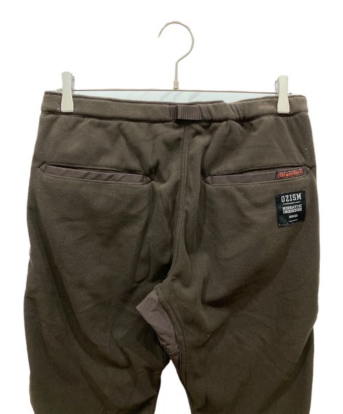 GRAMICCI（グラミチ）GRAMICCI (グラミチ) nonnative (ノンネイティブ) UNDERCOVER (アンダーカバー) CLIMBER EASY PANTS POLY FLEECE POLARTEC ブラウン サイズ:Sの古着・服飾アイテム