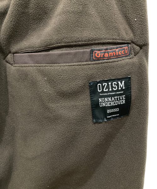 GRAMICCI（グラミチ）GRAMICCI (グラミチ) nonnative (ノンネイティブ) UNDERCOVER (アンダーカバー) CLIMBER EASY PANTS POLY FLEECE POLARTEC ブラウン サイズ:Sの古着・服飾アイテム
