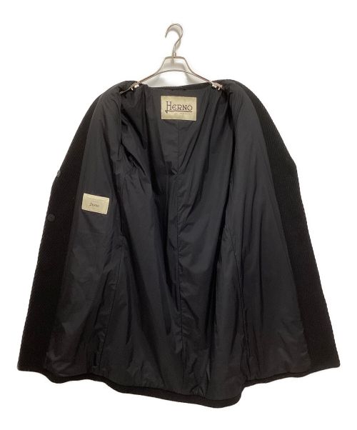 HERNO（ヘルノ）HERNO (ヘルノ) チェスターコート ブラック サイズ:40の古着・服飾アイテム