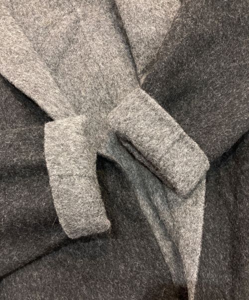 THE INOUE BROTHERS（イノウエブラザーズ）THE INOUE BROTHERS (イノウエブラザーズ) アルパカダブルフェイスコート グレー サイズ:2の古着・服飾アイテム