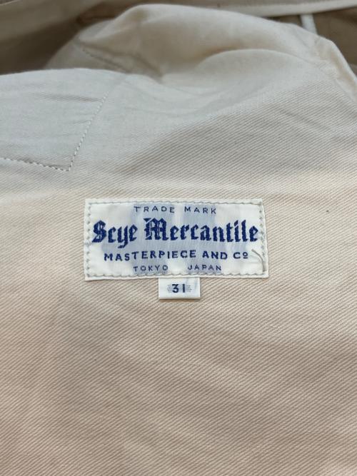 SCYE（サイ）SCYE (サイ) チノテーパードパンツ ベージュ サイズ:W31の古着・服飾アイテム