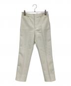 BEIGEベイジ）の古着「クロップドパンツ」｜アイボリー