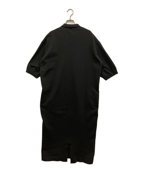 BEARDSLEY（ビアズリー）BEARDSLEY (ビアズリー) ビッグポロワンピース ブラック サイズ:SIZE Freeの古着・服飾アイテム