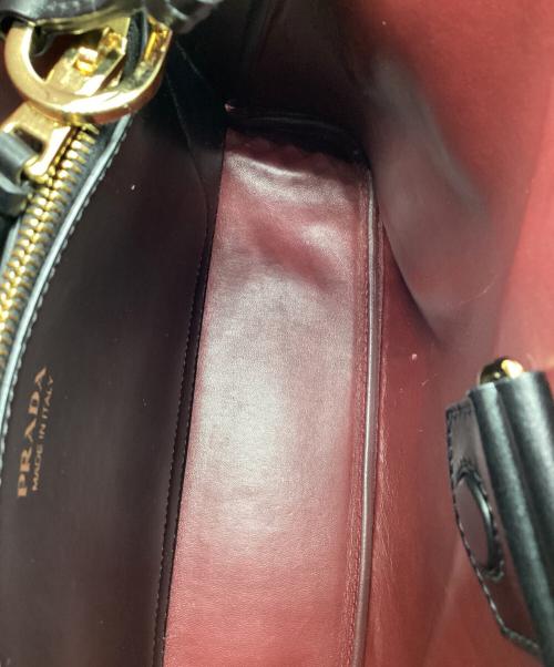 PRADA（プラダ）PRADA (プラダ) マチネショルダーバッグ ブラックの古着・服飾アイテム