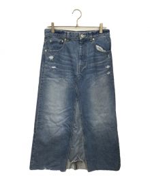 R'IAM-Plage（リアムプラージュ）の古着「DENIM スカート」｜インディゴ