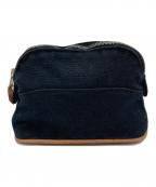 HERMESエルメス）の古着「ボリードポーチ ミニミニ」｜ブラック