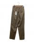 uncrave (アンクレイヴ) クリスピーリネン パンツ ブラウン サイズ:S：2500円