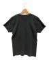 DAPPER'S (ダッパーズ) Needle Pulling Fabric Crew Neck Tee ブラック サイズ:38：3000円