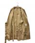 中古・古着 ORGUEIL (オルゲイユ) タイロッケンコート ベージュ サイズ:38：15000円