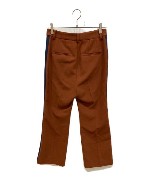 Col Pierrot（コルピエロ）Col Pierrot (コルピエロ) ラインイリセンタープレスパンツ ブラウン サイズ:36の古着・服飾アイテム