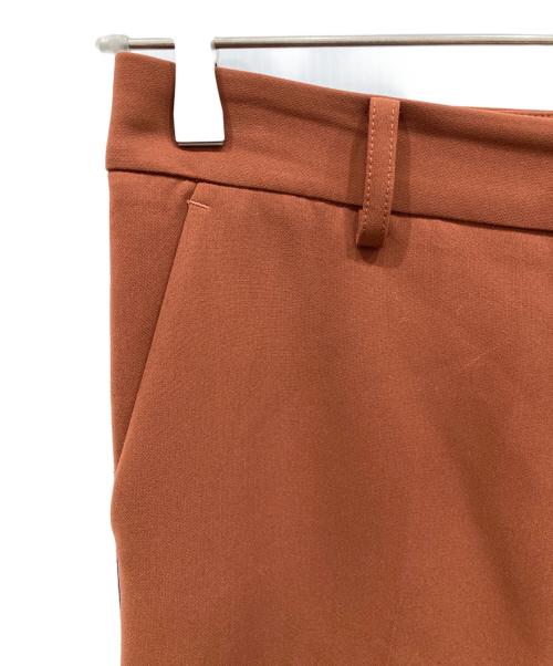 Col Pierrot（コルピエロ）Col Pierrot (コルピエロ) ラインイリセンタープレスパンツ ブラウン サイズ:36の古着・服飾アイテム