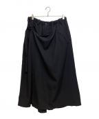Yohji Yamamoto pour hommeヨウジヤマモト プールオム）の古着「23AW ARMY GABARDINE WRAP PANTS(アーミーギャバジンラップパンツ）」｜ブラック