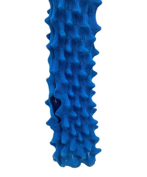 MAISON SPECIAL（メゾンスペシャル）MAISON SPECIAL (メゾンスペシャル) 2WAY Togetoge Knit Tops ブルー サイズ:FREEの古着・服飾アイテム