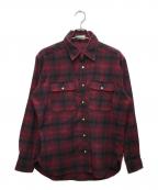 ISABEL MARANTイザベルマラン）の古着「RAYAL チェックフランネルシャツ」｜レッド