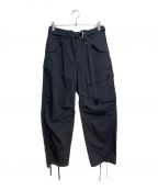 sacaiサカイ）の古着「23AW Matte Taffeta Pants」｜ブラック