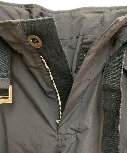 sacai（サカイ）sacai (サカイ) 23AW Matte Taffeta Pants ブラック サイズ:2の古着・服飾アイテム